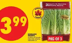 No Frills Romaine hearts offer