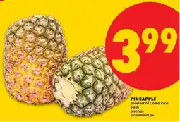 No Frills pineapple offer