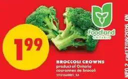 No Frills Broccoli crowns offer
