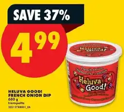No Frills Heluva Good! French Onion Dip offer