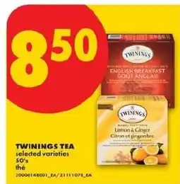 No Frills Twinings tea offer