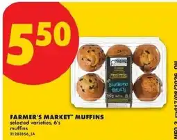 No Frills Farmer's Market muffins offer