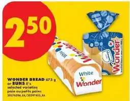 No Frills Wonder bread offer