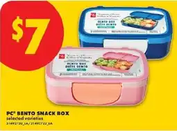 No Frills PC bento snack box offer