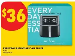 No Frills Everyday Essentials air fryer offer