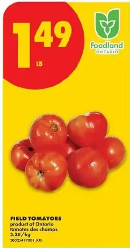 No Frills Field Tomatoes offer