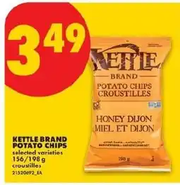 No Frills Kettle brand potato chips croustilles offer