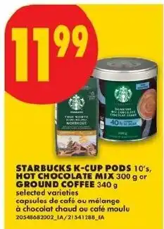 No Frills starbucks k-cup pods 10's offer