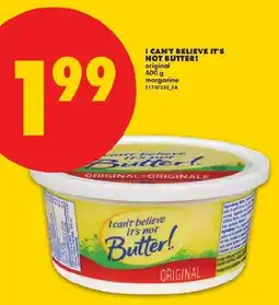 No Frills I can't believe it's not Butter! original offer