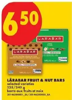 No Frills Larabar fruit & nut bars offer