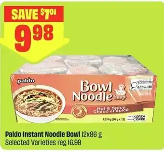Paldo Instant Noodle Bowl
