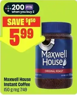 FreshCo Maxwell House Instant Coffee offer