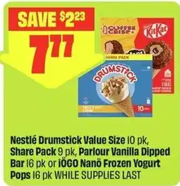 FreshCo Nestle Drumstick Value Size offer