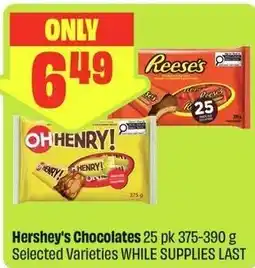 FreshCo Hershey's Chocolates offer