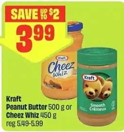 FreshCo Kraft Peanut Butter or Cheez Whiz offer