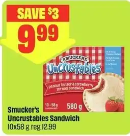 FreshCo Smucker's Uncrustables Sandwich offer