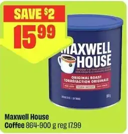 FreshCo Maxwell House Coffee offer