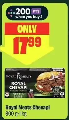 FreshCo Royal Meats Chevapi offer