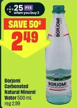 FreshCo Borjomi carbonated natural mineral water offer