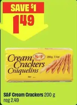 FreshCo S&F Cream Crackers offer