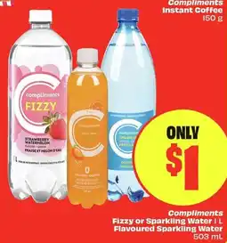 FreshCo Compliments Fizzy or Sparkling Water offer