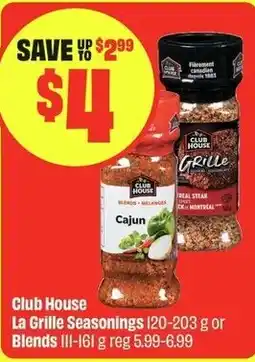 FreshCo Club House La Grille Seasonings offer