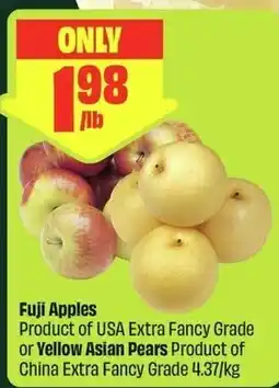 FreshCo Fuji Apples or Yellow Asian Pears offer