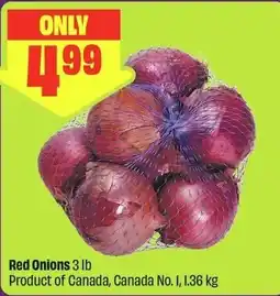 FreshCo Red Onions offer