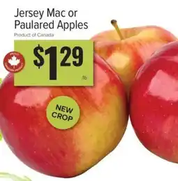 Produce Depot Jersey Mac or Paulared Apples offer