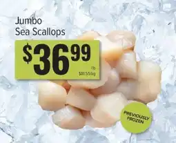Produce Depot Jumbo Sea Scallops offer