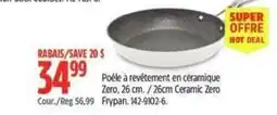 Canadian Tire Frypan ceramic zero offer