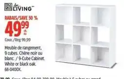 Canadian Tire for living 9-cube cabinet offer