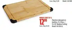 Canadian Tire Bamboo Cutting Board offer