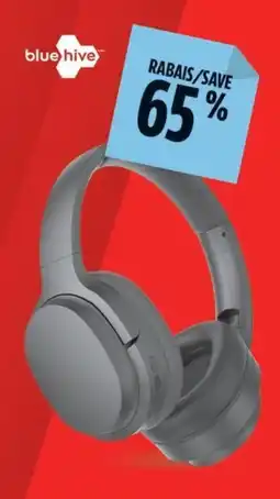 Canadian Tire blue hive headphones offer