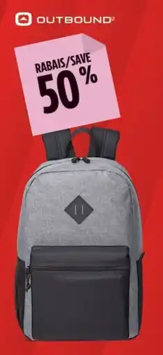 Canadian Tire Outbound backpack offer