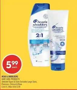 Shoppers Drug Mart Head & Shoulders Hair Care Products offer
