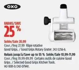 Canadian Tire Oxo good grips rotary grater offer