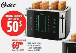 Canadian Tire Oster 4-slice touchscreen toaster offer