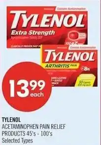 Shoppers Drug Mart Tylenol acetaminophen pain relief offer