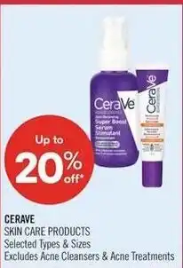 Shoppers Drug Mart CeraVe skin care products offer