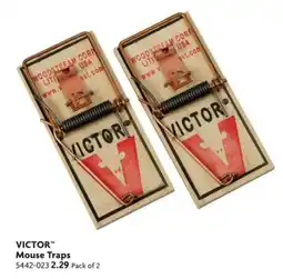 Home Hardware Victor mouse traps offer