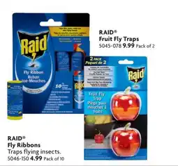 Home Hardware Raid fruit fly traps offer