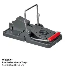 Home Hardware Wildcat pro series mouse traps offer