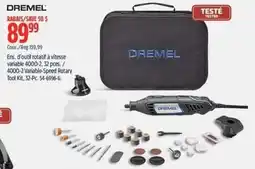 Canadian Tire Dremel 4000-2 Variable-Speed Rotary Tool Kit offer