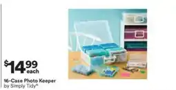 Michaels Simply Tidy 16-Case Photo Keeper offer