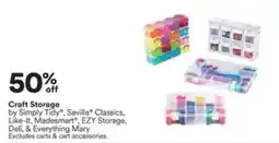 Michaels Craft Storage offer
