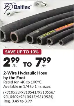 Princess Auto Balflex 2-Wire Hydraulic Hose offer