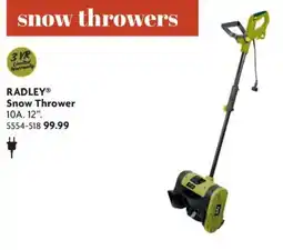 Home Hardware radley snow thrower offer