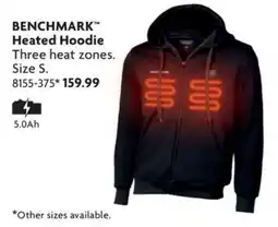 Home Hardware Benchmark heated hoodie offer
