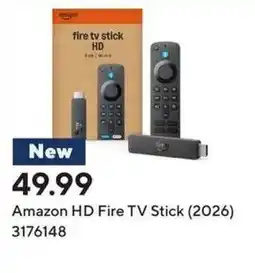 Staples Amazon HD Fire TV Stick offer